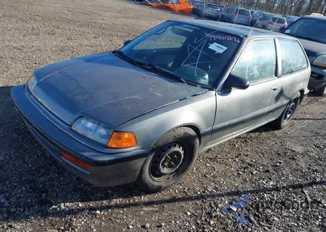 1991 Honda Civic Dx z USA, uszkodzony, nr VIN 2HGED6455MH544550